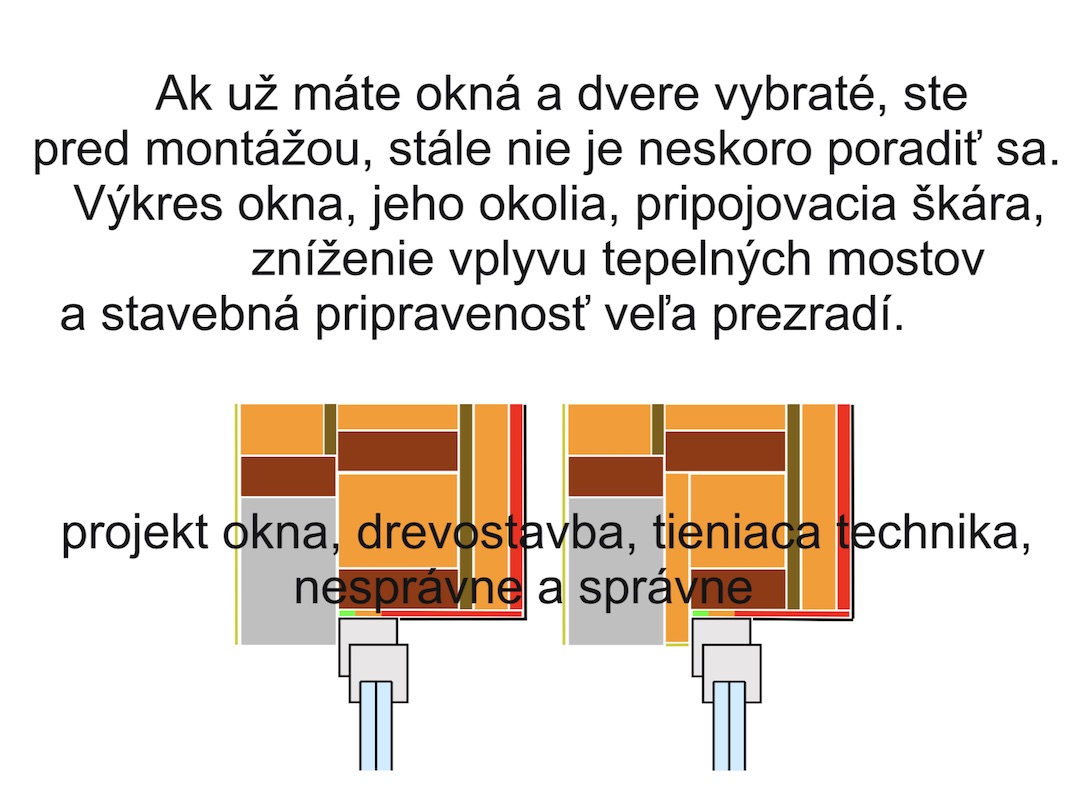 Ak už máte okná a dvere vybraté, ste pred montážou, stále nie je neskoro poradiť sa. Výkres okna, jeho okolia, pripojovacia škára, zníženie vplyvu tepelných mostov a stavebná pripravenosť veľa prezradí.